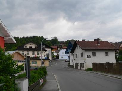 Frauenau im Bayerischen Wald am Fuße des Rachels beim Nationalpark Bayerischer Wald