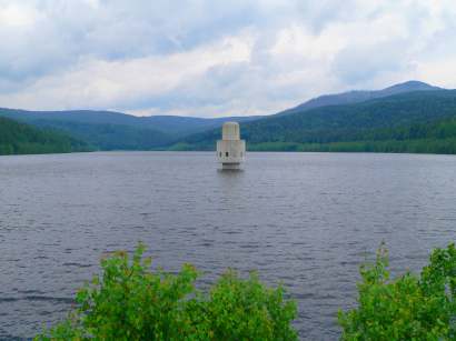 Bilder und Fotos - Staudamm Talsperre in Bayern