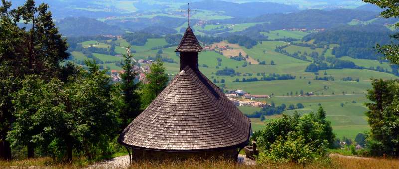 Bayerwald Berg Haidel - Haidel Aussichtsturm in der Haidelregion