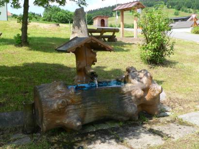 Brunnen bei der Tussetkapelle Brunnen bei der Tussetkapelle