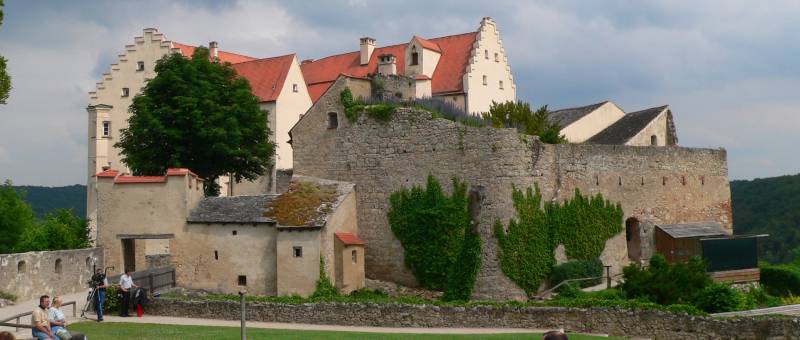 Schloss Rosenburg in Riedenburg Altmühltal in Bayern