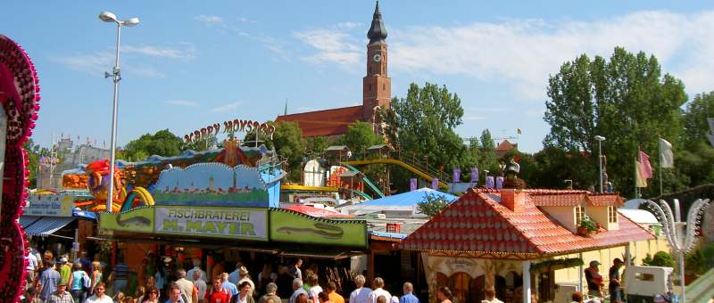 Gäubodenvolksfest in Straubing - 2. größtes Volksfest in Bayern Gäubodenfest Straubing