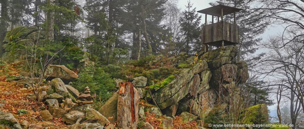 Wanderung ab Gotteszell Regensburger Stein