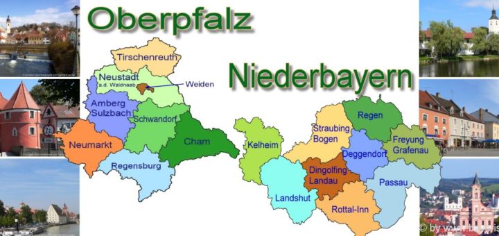 bayerischer-wald-unterkunft-niederbayern-landkarte-oberpfalz