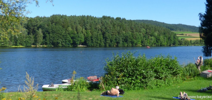Sehenswürdigkeiten in Blaibach Ausflugsziele Badesee Freizeit See