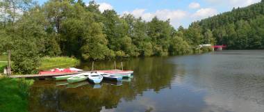 Seen Boot fahren Badeseen in Bayern Bayerischer Wald Oberpfalz