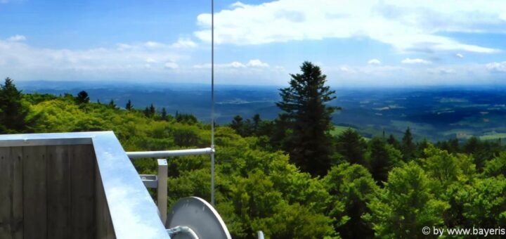 Aussichtsturm Brotjacklriegel Unterkunft im Sonnenwald Niederbayern