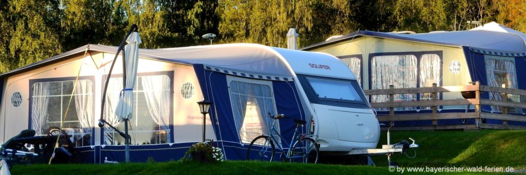 Bayerischer Wald Campingplatz Niederbayern & Oberpfalz Wohnwagen Stellplatz