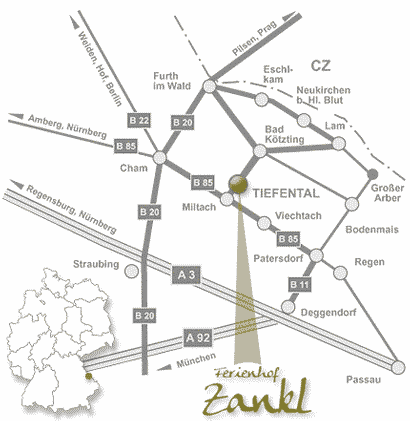 Ferienhaus bei Miltach und Blaibach