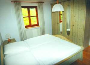 Unterkunft in Mühle - Schlafzimmer