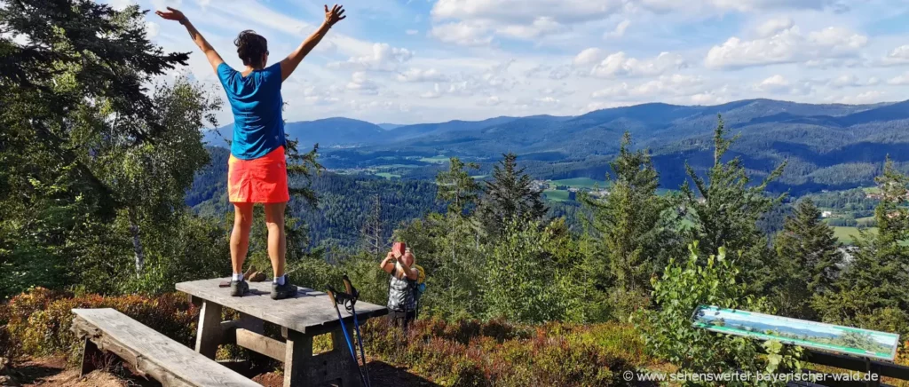 Fotospots Bayerischer Wald Fotoshooting Social-Media Urlaubsfotos