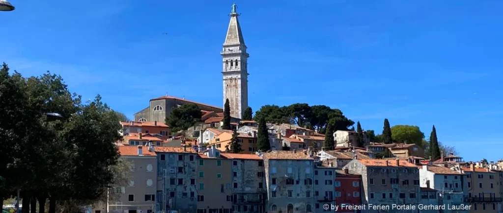 Spaziergang in der Altstadt von Rovinj Stadtrundgang in Kroatien