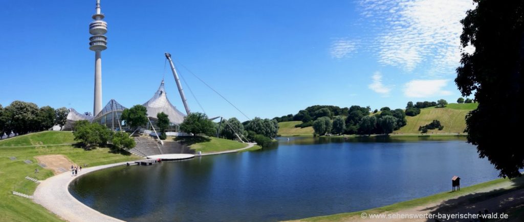 Europa Städtereisen in Bayern München Ausflugsziele Olympiapark