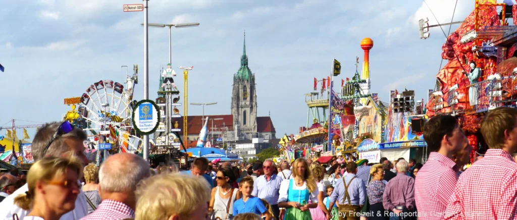 Highlights in München Attraktionen Oktoberfest in Bayern Volksfest