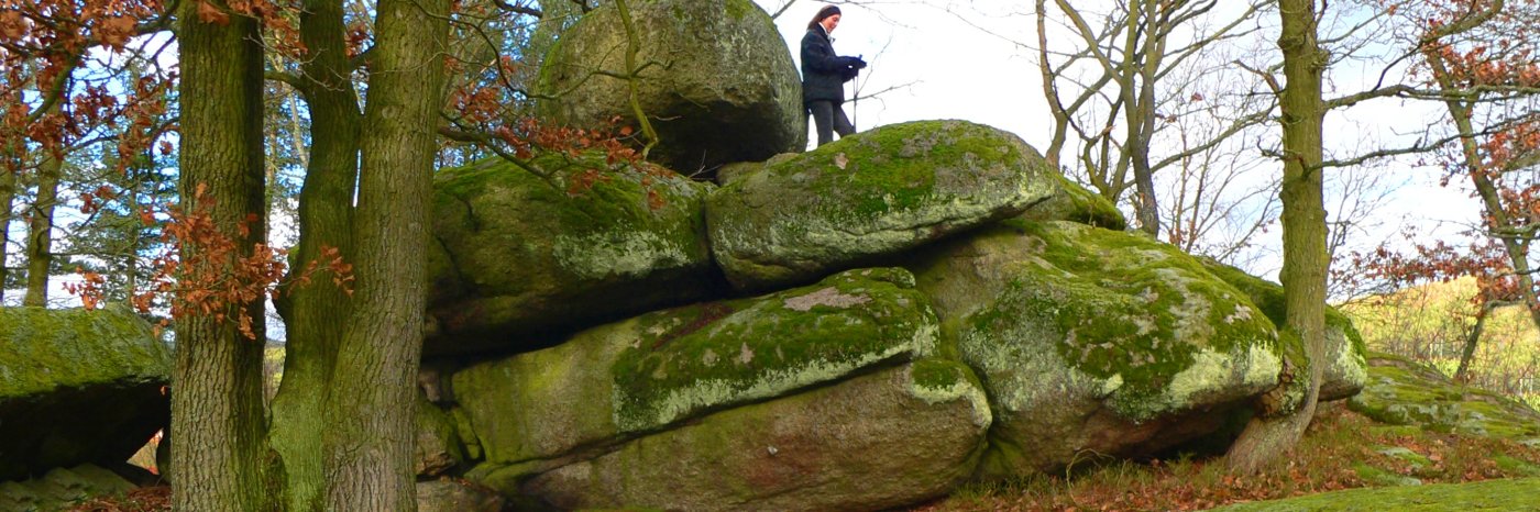 Druidensteine in der Oberpfalz in Kröblitz