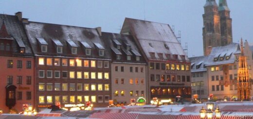 Christkindlesmarkt in Nürnberg Weihnachtsmarkt in Bayern / Franken