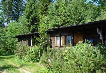 Übernachtung bayerischer-wald Holzhaus, Ski Hütte Deutschland