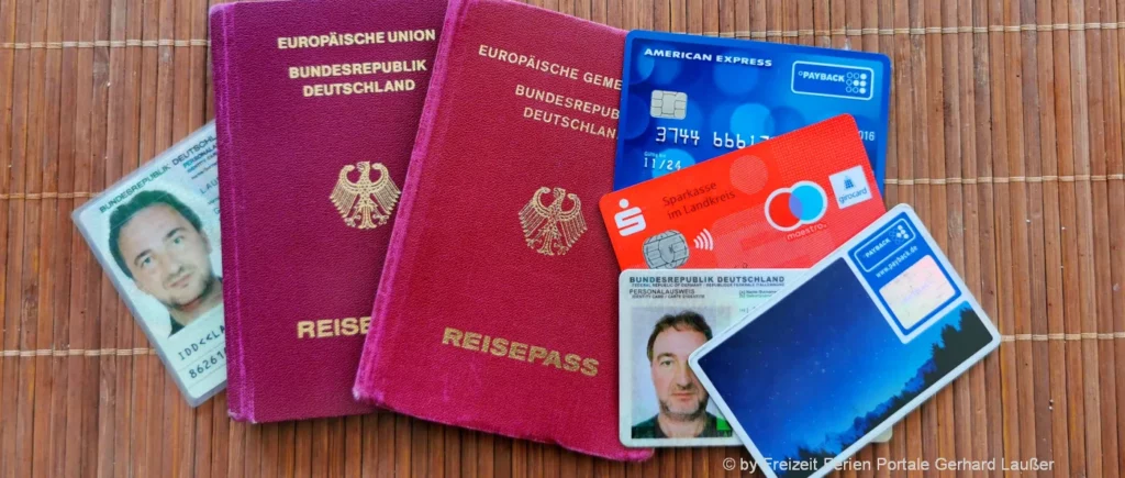 Tipps Sicherheit Reisedokumente: Personalausweis, Kreditkarte, Reisepass