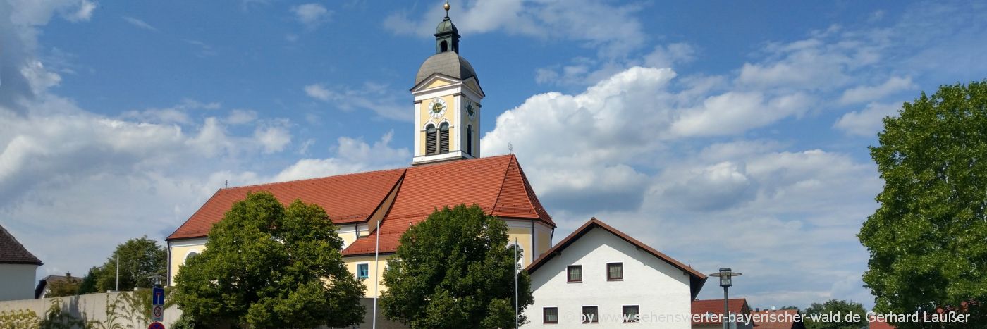 Unterkunft Wiesenfelden Ausflugsziele bei Straubing in Niederbayern